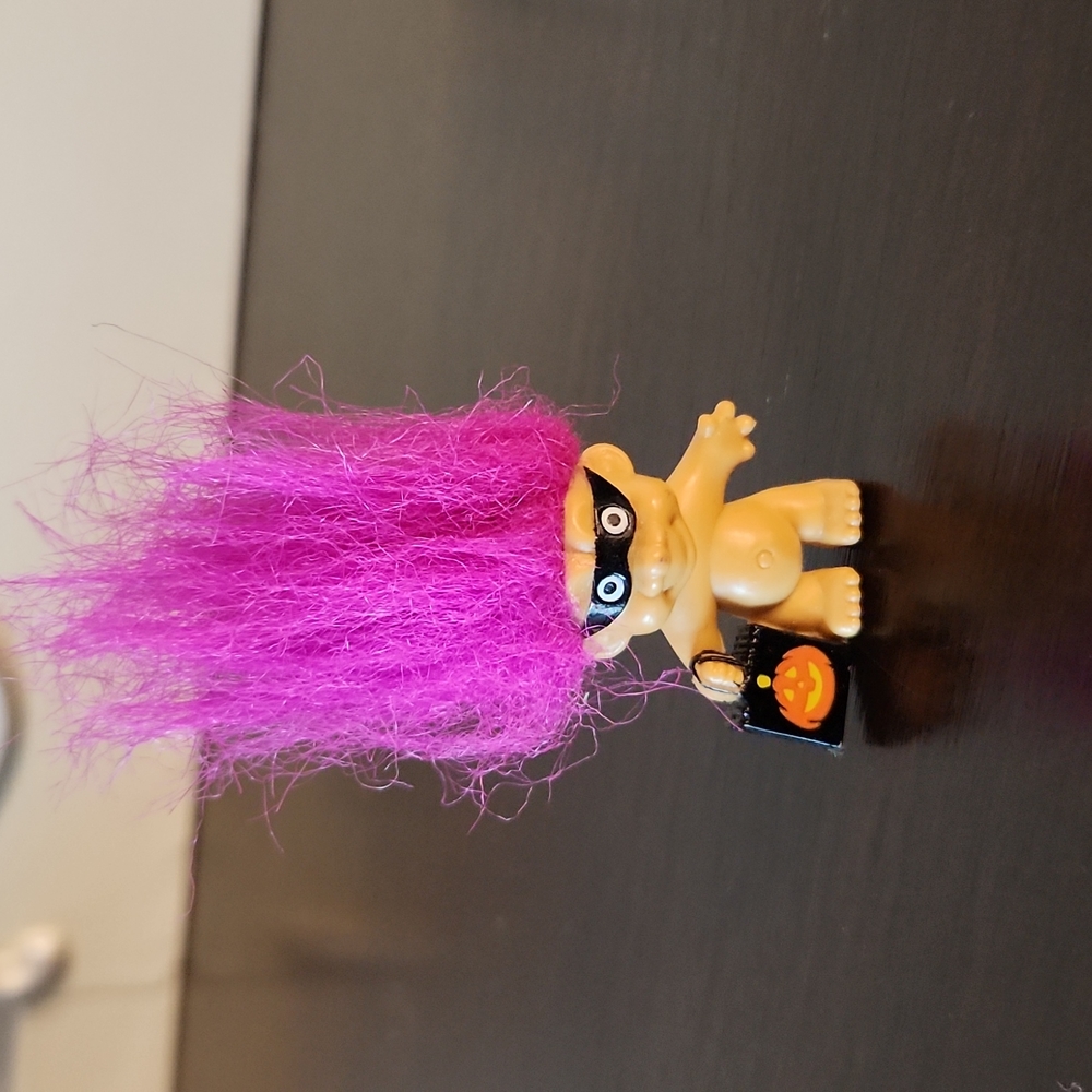 Vintage Original Troll Doll Pin
